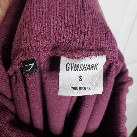 Gymshark Ark Purple High Rise Wrap Tie Cropped Sweatpants - Picture 8 of 9